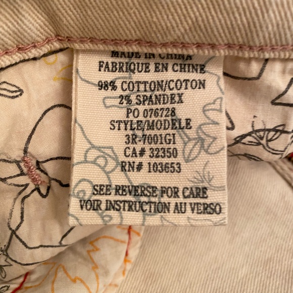 ✨HOST PICK✨NWT [BLANK] NYC Women’s Size 31 Cream “Skinnie Classique” Jeans - Picture 12 of 13